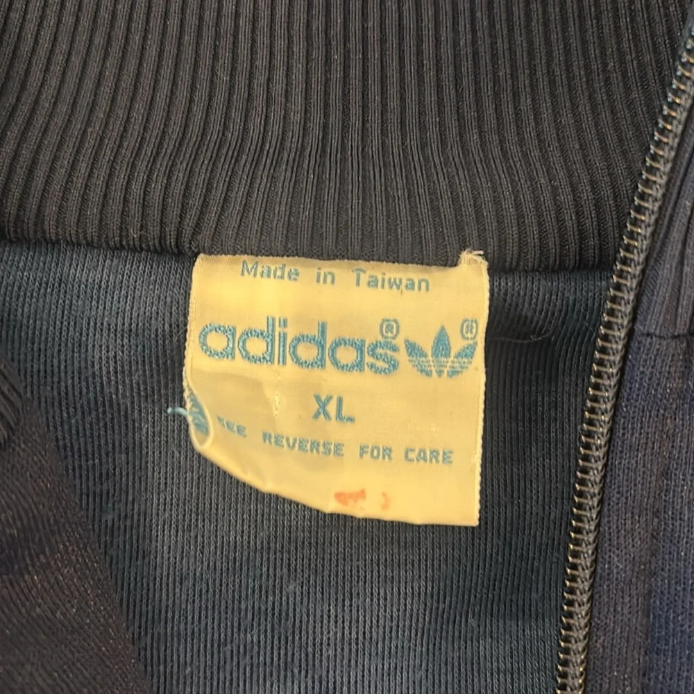 80s VINTAGE ADIDAS ZIP UP